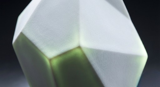 Translucent unglazed porcelain texture